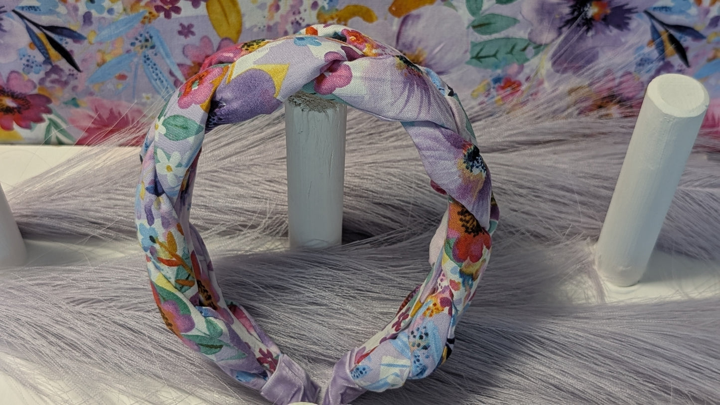 KKGF Blooming Into Spring Braided Headband